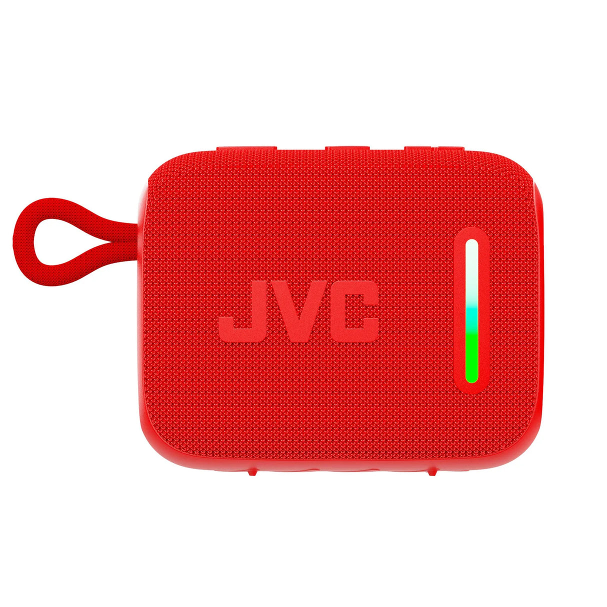 JVC audio portable bluetooth de 5W con luz ambiental resistente al agua rojo - XS-XS-KY2115R