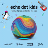 AMAZON ECHO DOT KIDS EDITION - RAINBOW SWIRL B0FD4435WL (ALEXA)