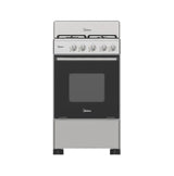 MIDEA cocina a gas 20 pulgadas 4 quemadores hierro fundido MGS20F0BKAGG-CA