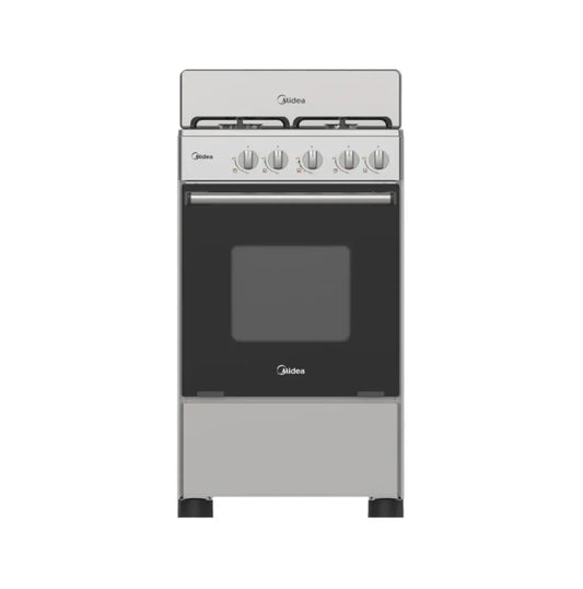 Midea cocina a gas 20 pulgadas 4 quemadores hierro fundido