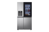 LG Refrigerator Side by Side 27 pc instaview silver VS27GNID
