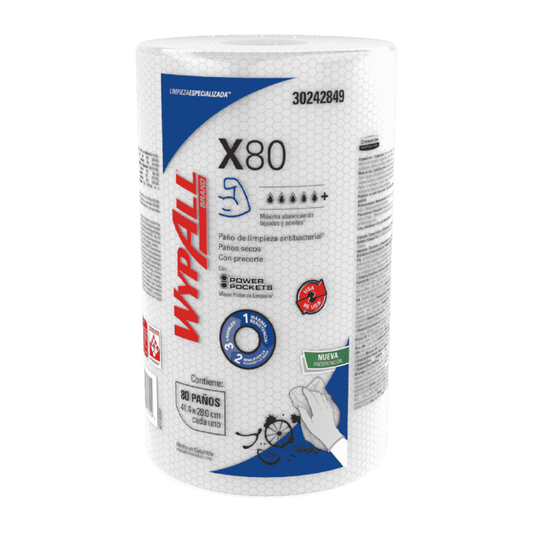 KCP TOALLA WYPAL X80 1X80 ANTIBACTERIAL 30242849