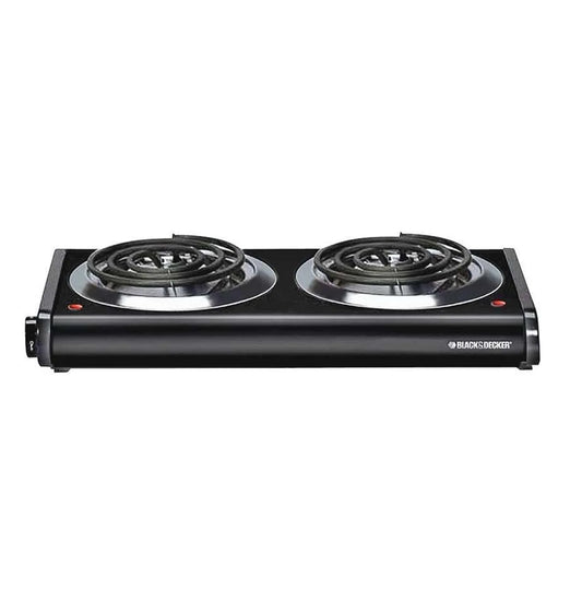 Black + Decker hornilla doble DB1002B