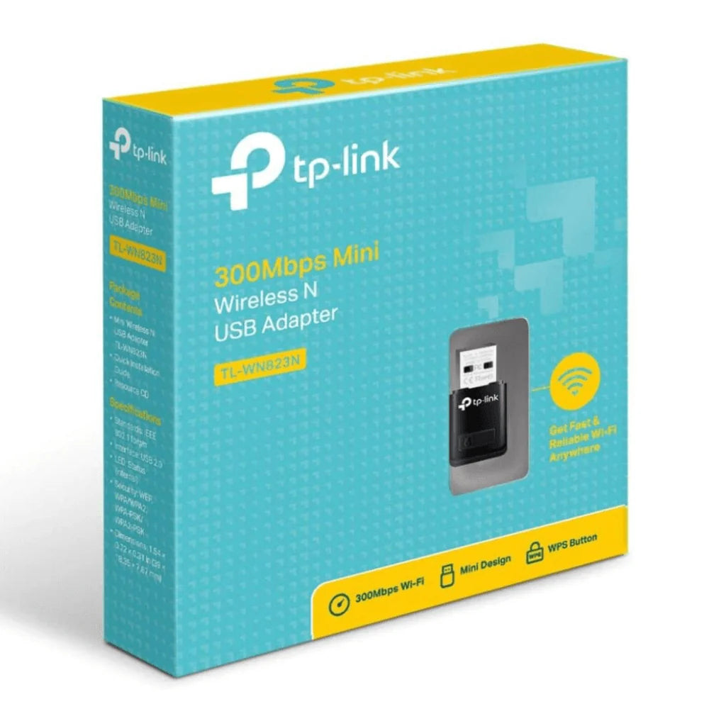 TP-link adaptadores wireless baja potencia Tl-WN823N