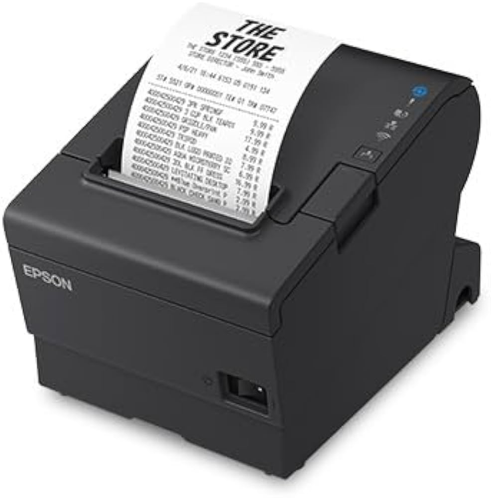 Epson impresora USB + ethernet TM-T88VII-052 negra  E04 - C31CJ57052