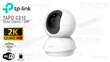 TP-link camara de vigilancia Wi-Fi de 360° con vista 2K  3MP y deteccion IA - Tapo C210