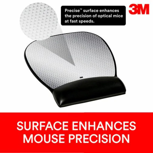 3M MW310LE SUPERFICIE PRECISA PARA MOUSE ERGONOMICO