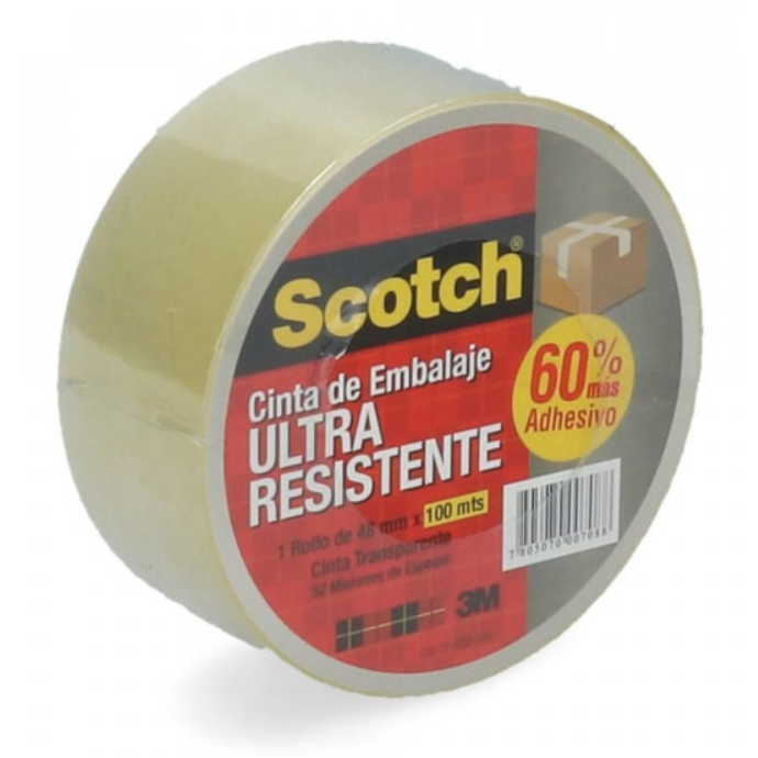 3M 48MMx100M CINTA DE EMPAQUE ULTRA RESISTUND