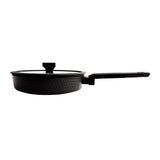Westinghouse juego sartenes 3 piezas sartenes con tapade  20 cm- 24 cm y 28 con protector de olla en aluminio forjado antiaherente - WCCS204105A