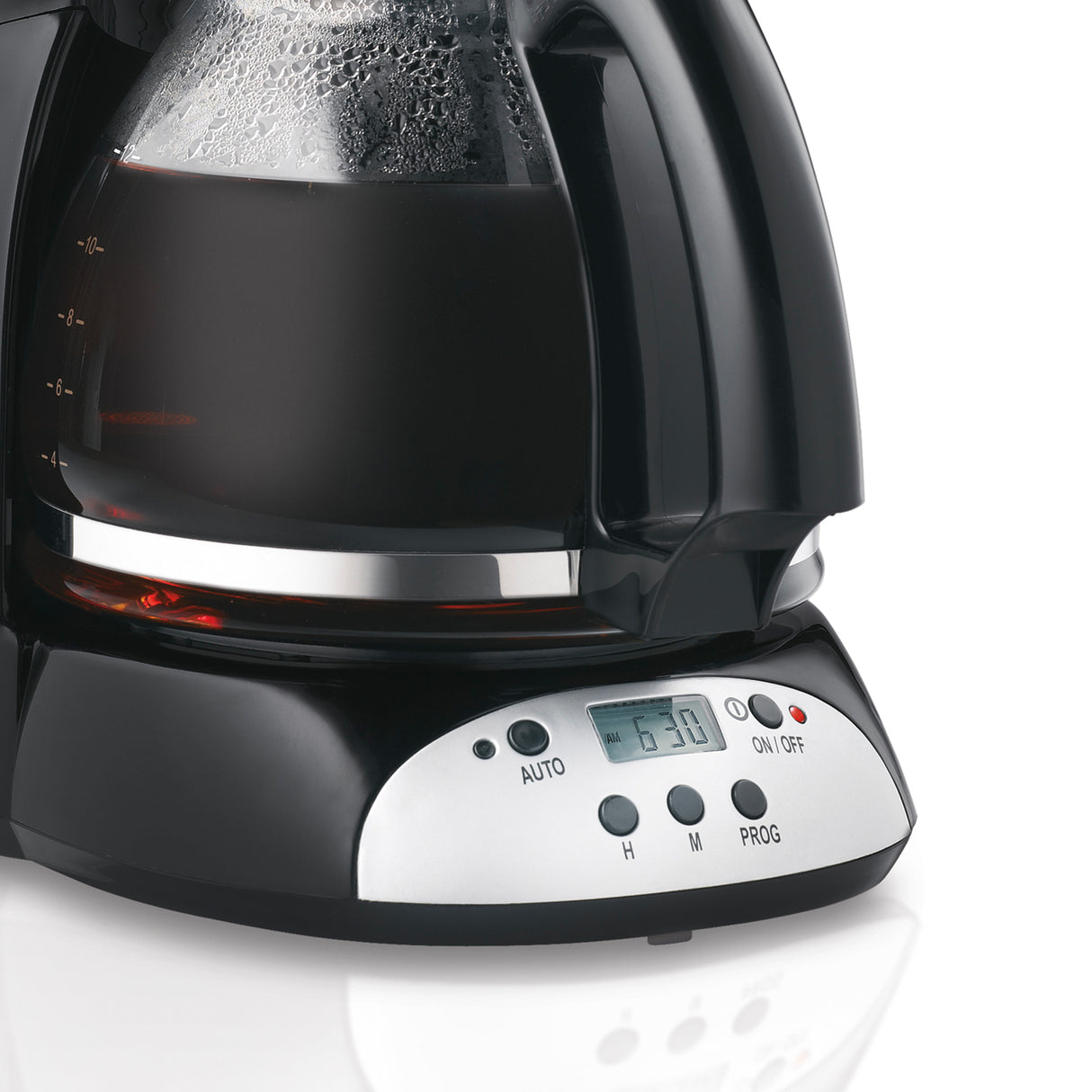HB Clock Coffeemaker, 49465RG