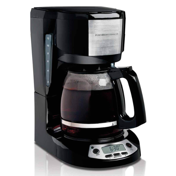 HB Coffeemaker Black 12 Cup 49615