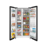 Midea refrigerador 20 pc color negro inverter MDRS710FGM28W