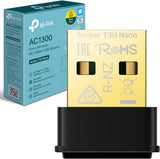 TP-link adaptador AC1300 Nano Wireless MU-MIMO USB - Archer T3U Nano