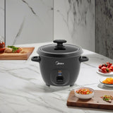 Midea Olla Arrocera 10TZ negra MRCM250BAK