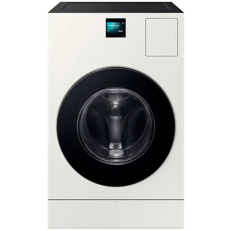 Lavasecadora 26 kg Lavado 15 kg Secado Carga Frontal Bespoke Gris claro