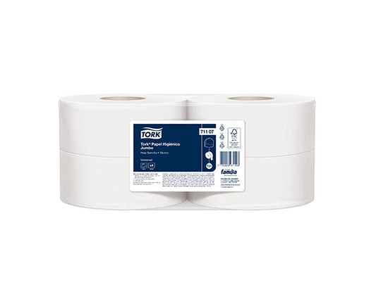 PAPEL HIGIENICO JUMBO 400M PACK 6UND
