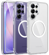 Cover S26 Ultra Clear Magnet