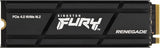 Kingston estado solido PCIe 4.0 NVMe M.2 Fury renegade SFYRSK/1000GB