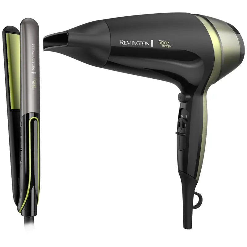 Remington combo alisadora y secador terapia de aguacate S12A-D13A (110) F  BD00274