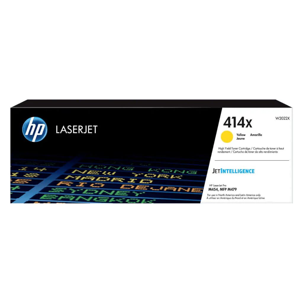 HP toner amarillo HP414X W2022X