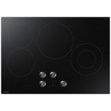 Cooktop Electrica 30" 4 superficies de calor Black