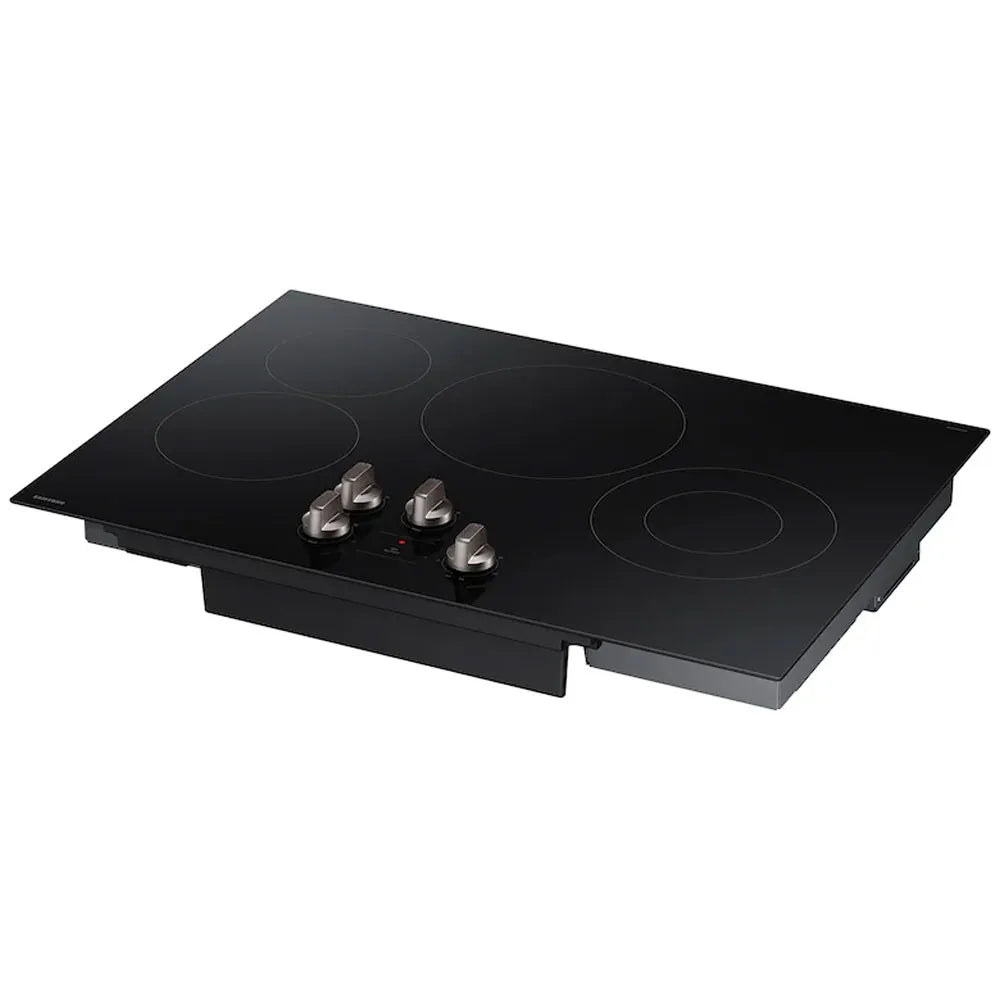Cooktop Electrica 30" 4 superficies de calor Black