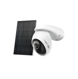 TP Link camara de seguridad  Wi-Fi con panel solar y bateria, 4K 8MP, vision nocturna a color - Tapo C660 KIT