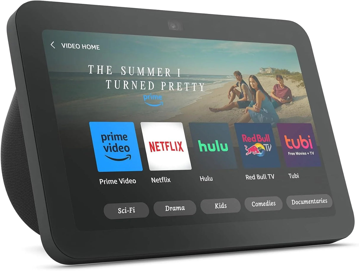 AMAZON ECHO SHOW 8 3RA GEN AUDIO ESPACIAL CARBON