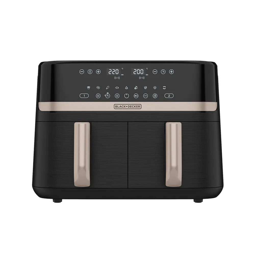 Black + Decker freidora de aire 9L purifry digital color negro - AFBD92-1BDLA