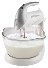 Black + Decker batidora de pedestal 250w con tazon blanca MX900