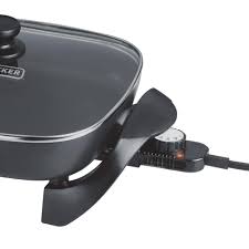 Black + Decker sarten electrico 12x12 pulgadas SK1212B