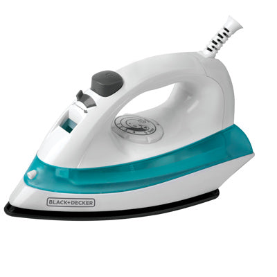 Black + Decker plancha de vapor anti-adherente blanca IRBD100