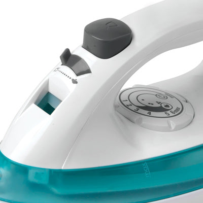 Black + Decker plancha de vapor anti-adherente blanca IRBD100