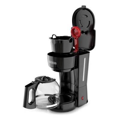 Black + Decker cafetera 12 tazas negra S/F CM0915BK-LA