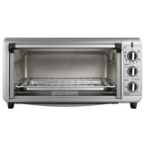 Black + Decker horno de conveccion extra ancho 8 rebanadas inox TO3260XSBD