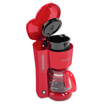 Black + Decker cafetera 5 tazas rojo CM0701R