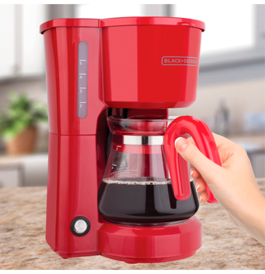 Black + Decker cafetera 5 tazas rojo CM0701R