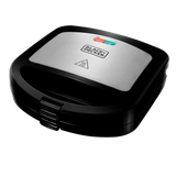 Black + Decker sandwichera panini superficie antiadherente PAN24535