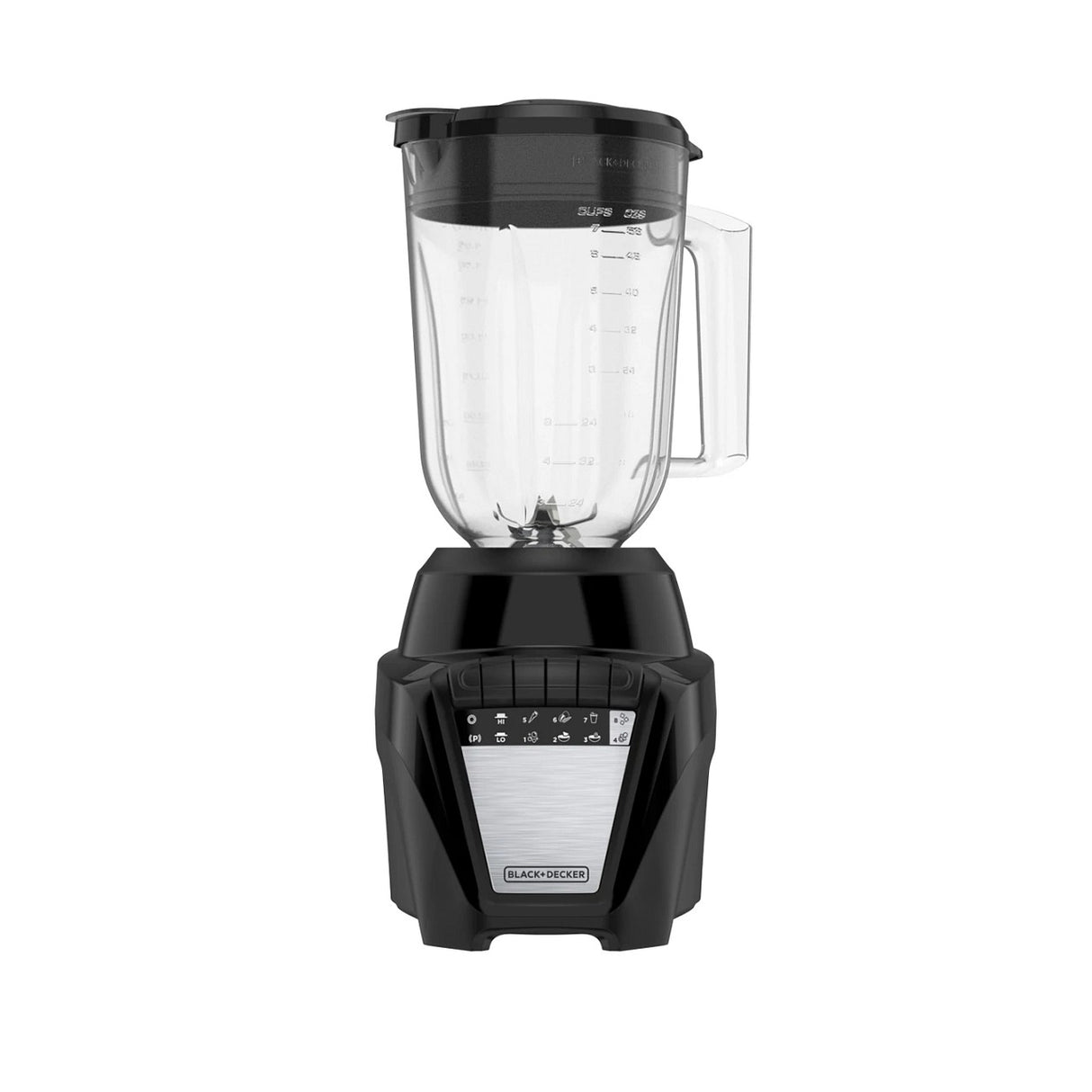Black+Decker licuadora 700W. 8 vel, jarra plástica - BL0877-1BDLA