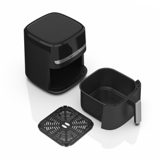 Black + Decker Freidora Aire PURIFRY™ 5.5L Dig Negra AFBD62-1BDLA