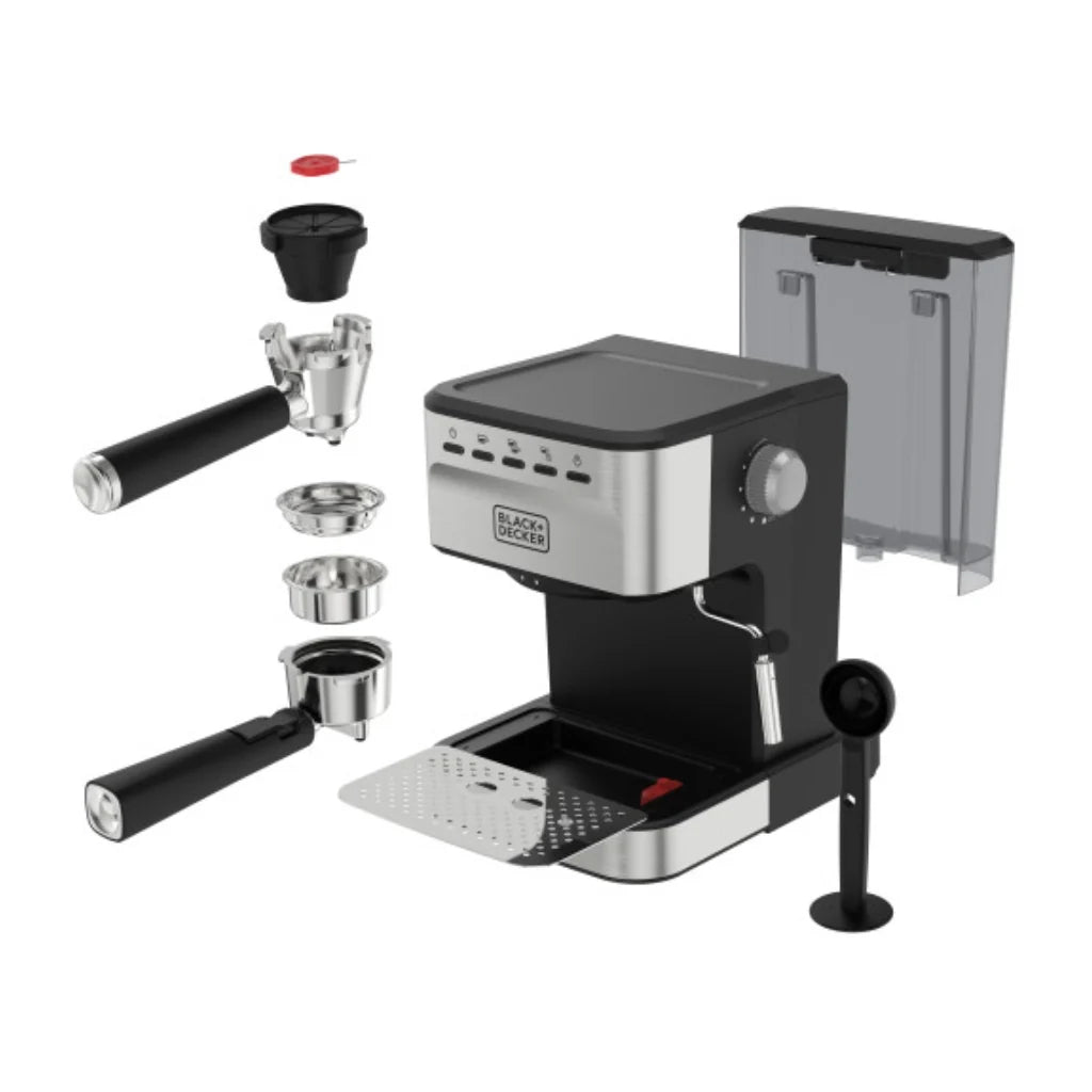 Black + Decker Espresso 20bar - EM0312-0SDLA