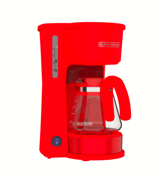 Black+Decker cafetera 4 en 1 de 5 tazas color rojo - CM0755-RLA