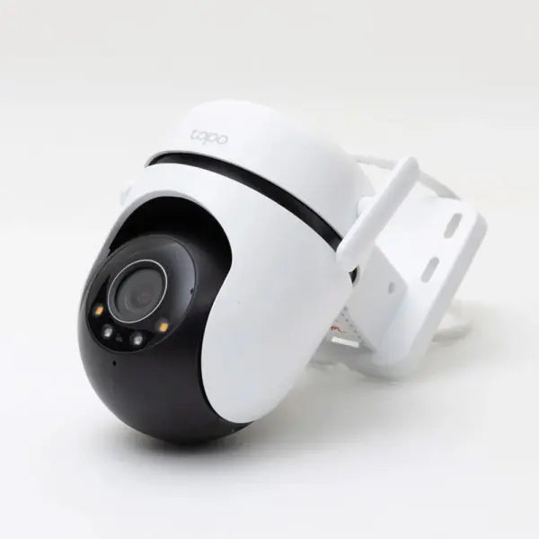 TP-link camara de vigilancia Wi-Fi para exteriores con vision nocturna a color y detección IA Avanzada - Tapo C520WS