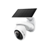 TP Link camara de seguridad  Wi-Fi con panel solar y bateria, 4K 8MP, vision nocturna a color - Tapo C660 KIT