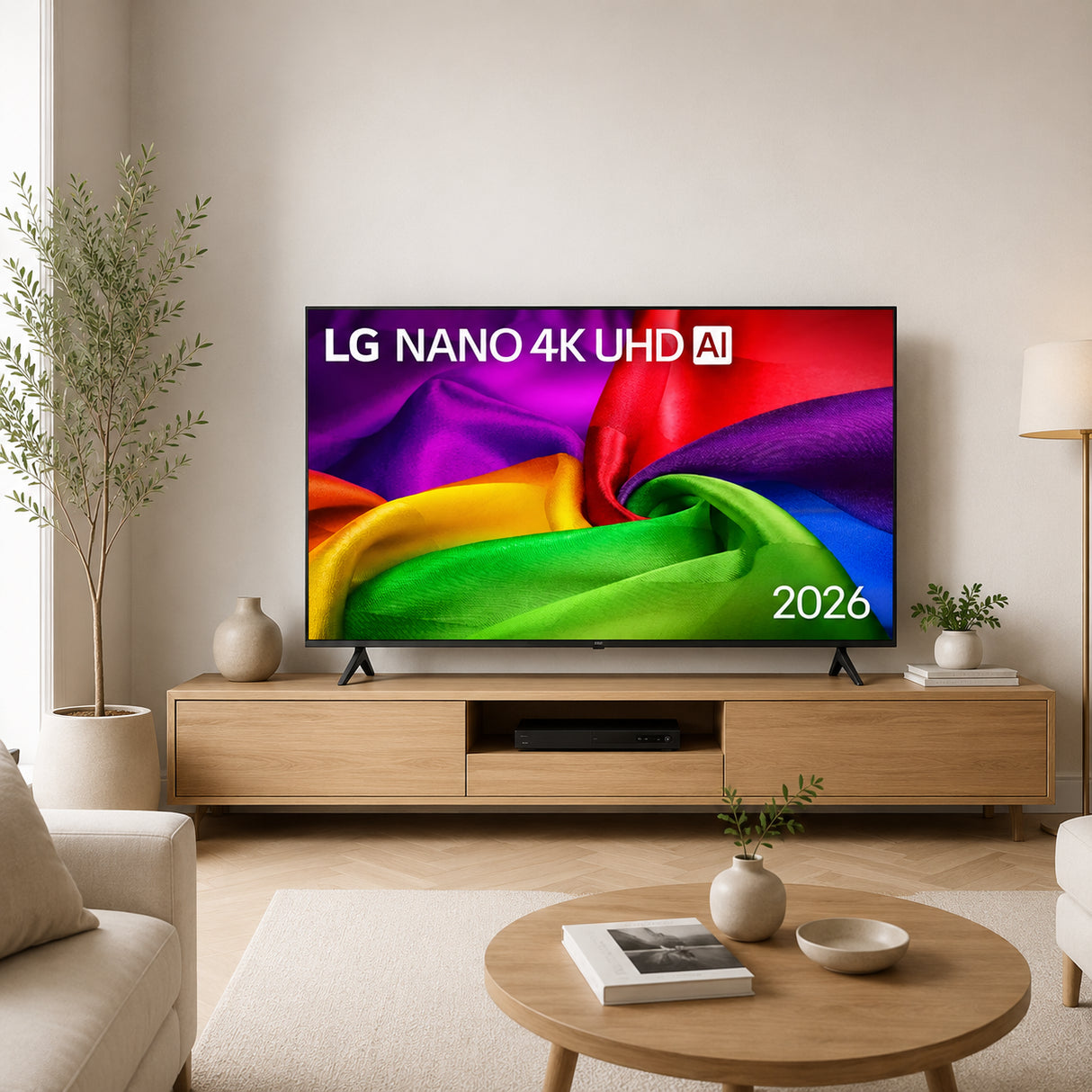 LG Televisor 75" UHD 4K Nano Smart TV 75NU800BPSB
