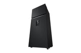 LG Refrigeradora Top Freezer de 383L (Net) / 423L (Gross) Smart Inverter & ThinQ™, color Negro Mate VT40APD
