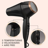 Remington secadora almond radiante - D12AA-110F