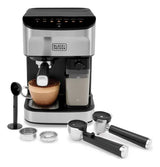 Black + Decker maquina de cafe espresso gustoso - EM0412-1SDLA