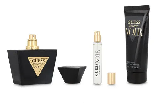 SET GUESS SEDUCTIVE NOIR FEMME 4PZS