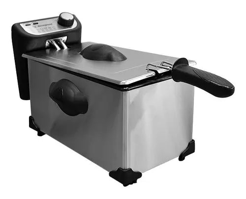 Westinghouse freidora aceite 3L 1800W, temperatura hasta 374° F inoxidable - WKDF3